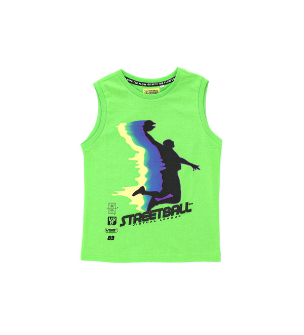 STREETBALL LEAGUE BOYS COTTON TANK TOP - Little Betty