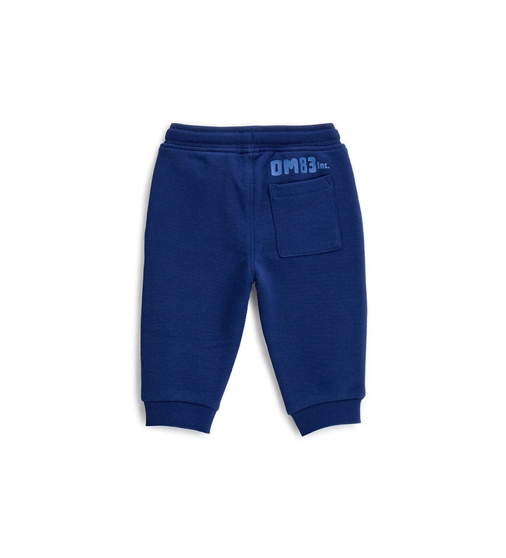 STYLISH CAR PRINTED FLEECE TODDLER SWEATPANTS WITH ELASTIC WAIST - Little Betty