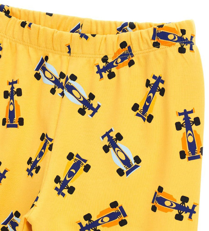 STYLISH PRINTED LONG TROUSER BOYS COTTON PAJAMAS SET - Little Betty