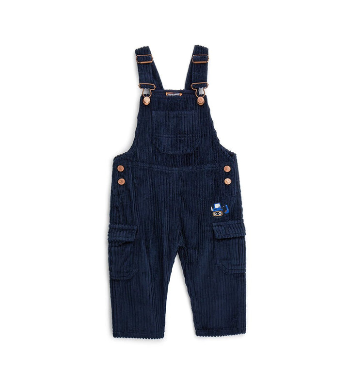 VELVET BABY BOY OVERALLS - Little Betty