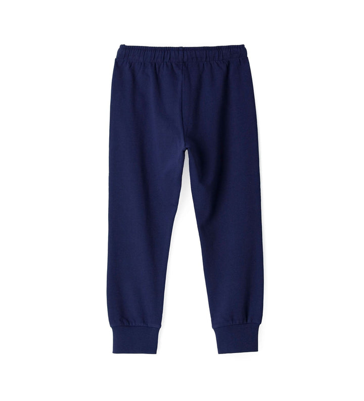 VENICE BEACH 100% COTTON SWEATPANTS - BOYS NAVY PANTS - Little Betty