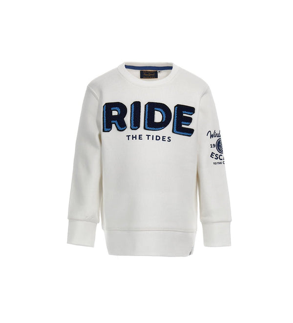 VERSATILE ROUND NECK SWEATSHIRT  - BOYS' LONG SLEEVE SHIRTS  - Little Betty
