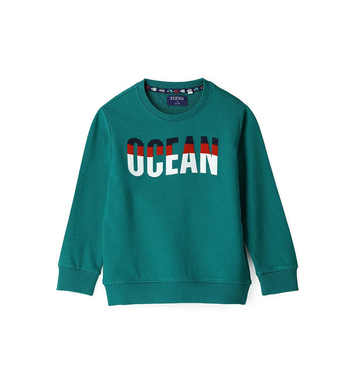 WAVE RIDER COMFY BOYS CREW NECK SWEATSHIRT - Little Betty