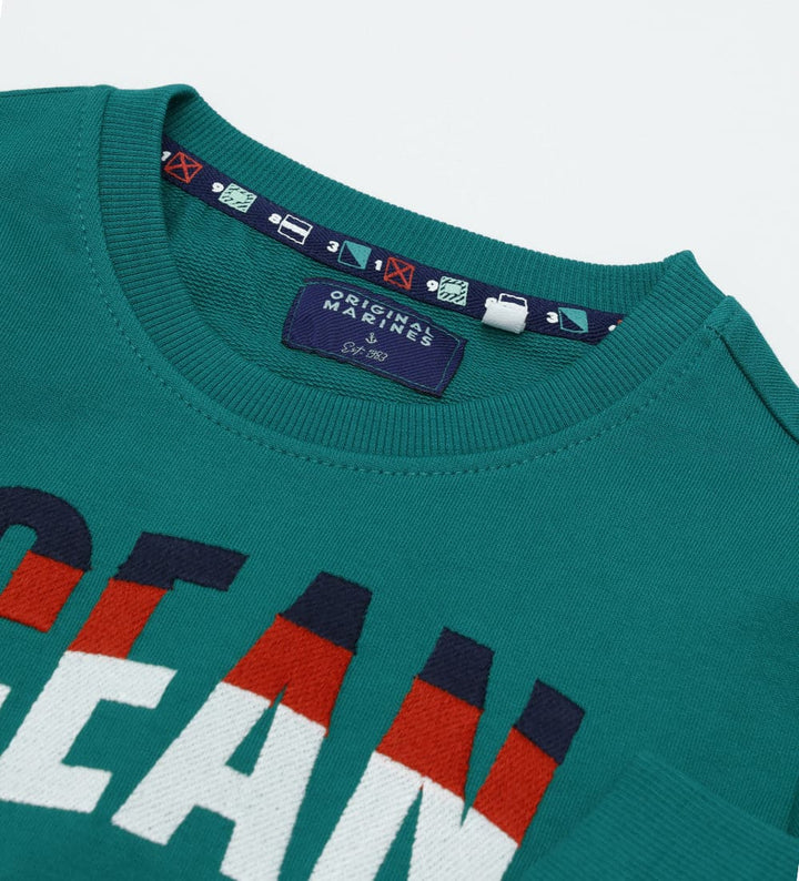WAVE RIDER COMFY BOYS CREW NECK SWEATSHIRT - Little Betty