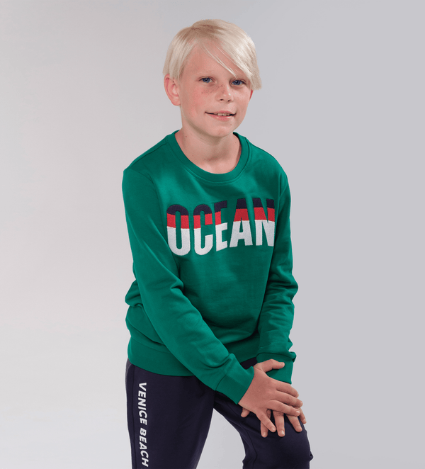 WAVE RIDER COMFY BOYS CREW NECK SWEATSHIRT - Little Betty