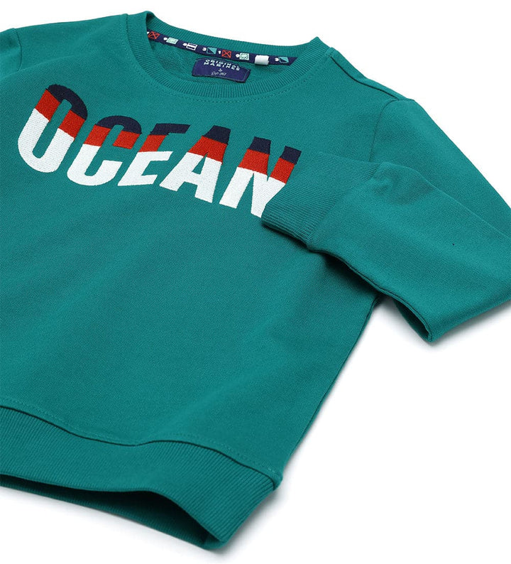 WAVE RIDER COMFY BOYS CREW NECK SWEATSHIRT - Little Betty