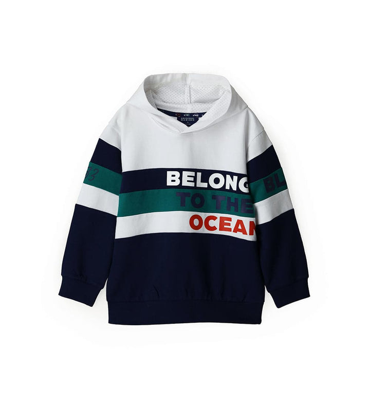 BELONG TO THE OCEAN 100% COTTON HOODIE - Little Betty