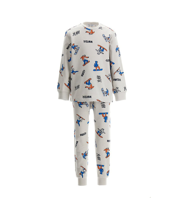 Pajamas in warm cotton - Little Betty