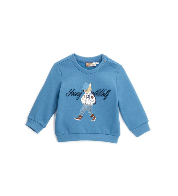 SWEATSHIRT IN WARM COTTON - Little Betty