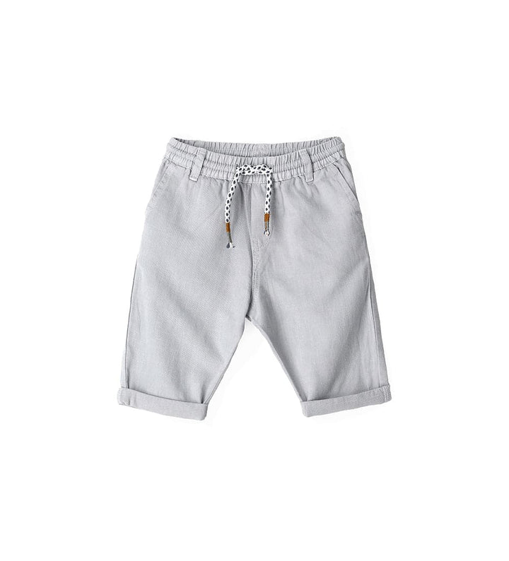 TIMELESS COTTON-LINEN DRAWSTRING PANTS - Little Betty