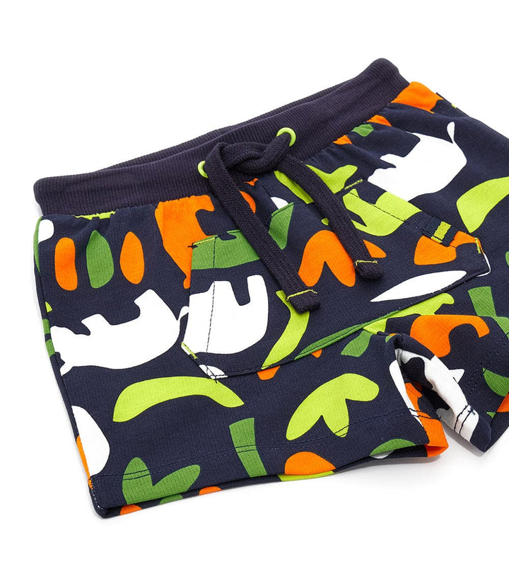 WILD & STYLISH COTTON FLEECE SHORTS - Little Betty